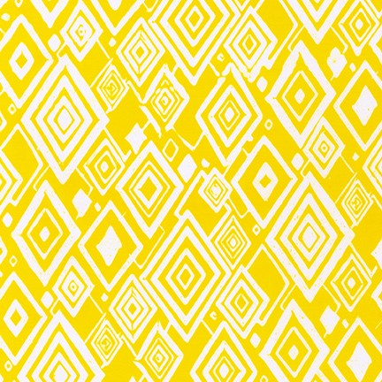Geo Brights AMD-20843-131 CANCARY by Lunn Studios from Artisan Batiks by Robert Kaufman, sold by the half-yard