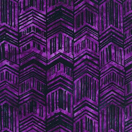 Geo Brights AMD-20845-18 GRAPE by Lunn Studios from Artisan Batiks by Robert Kaufman, sold by the half-yard