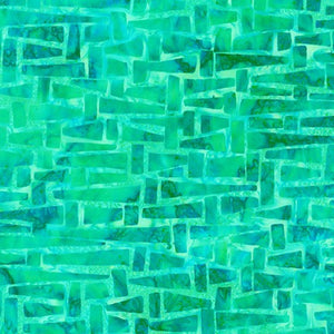 Geo Brights AMD-20846-402 PARAKEET by Lunn Studios from Artisan Batiks by Robert Kaufman, sold by the half-yard