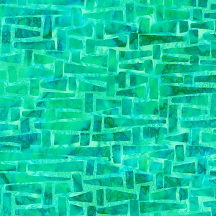 Geo Brights AMD-20846-402 PARAKEET by Lunn Studios from Artisan Batiks by Robert Kaufman, sold by the half-yard