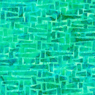 Geo Brights AMD-20846-402 PARAKEET by Lunn Studios from Artisan Batiks by Robert Kaufman, sold by the half-yard