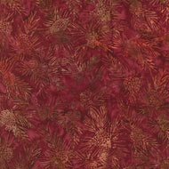 Artisan Batiks: Autumn Trails AMD-21070-91 CRIMSON by Lunn Studios, for Robert Kaufman, sold by the half-yard