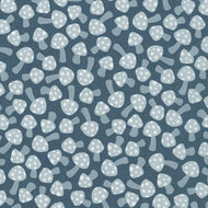 Mushrooms on Metal, AZH-19677-423, Paint box by Elizabeth Hartman by Robert Kaufman, sold by the half-yard