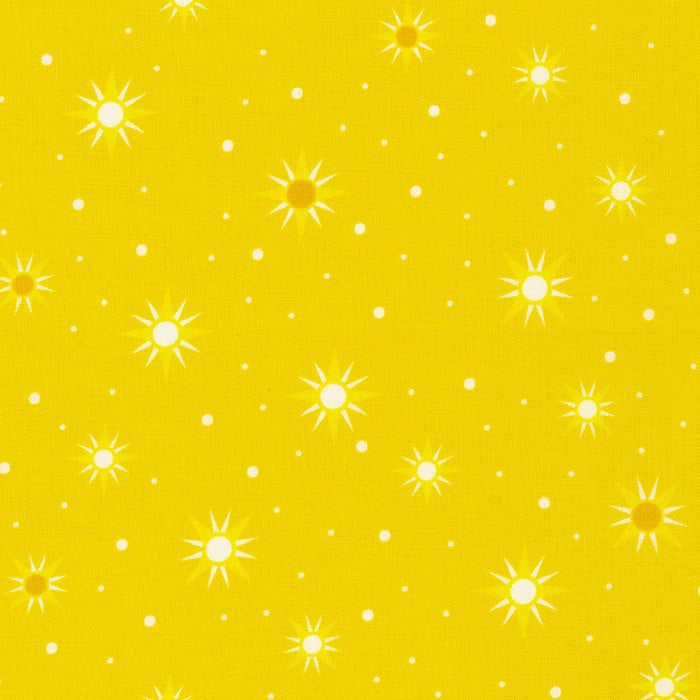 Planetarium, AZH-20854-130 SUNSHINE by Elizabeth Hartman, for Robert Kaufman, sold by the half-yard