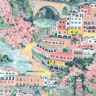 Costiera Amalfitana, Capri CPR42780 for Art Gallery Fabrics, sold by the half yard