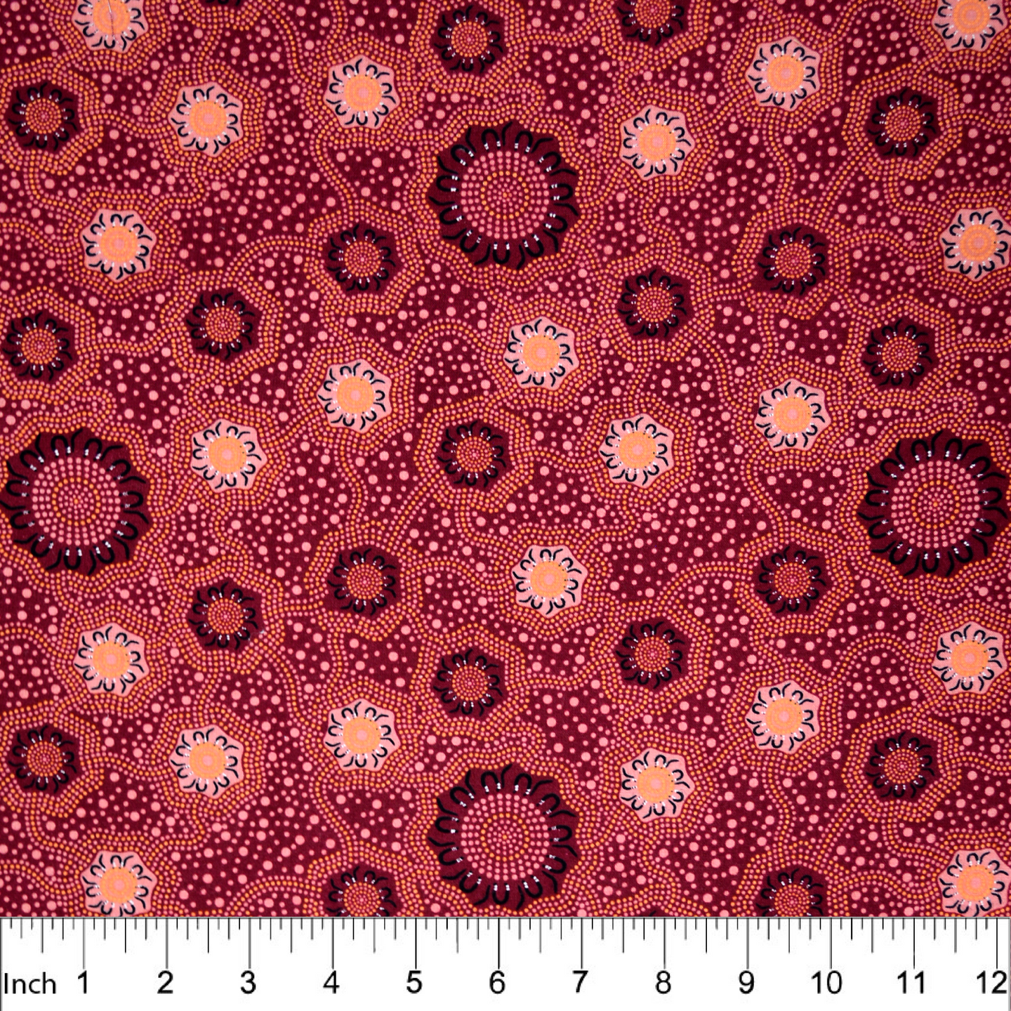 Caming Ground Magenda, by M&S Textiles, sold by the half-yard