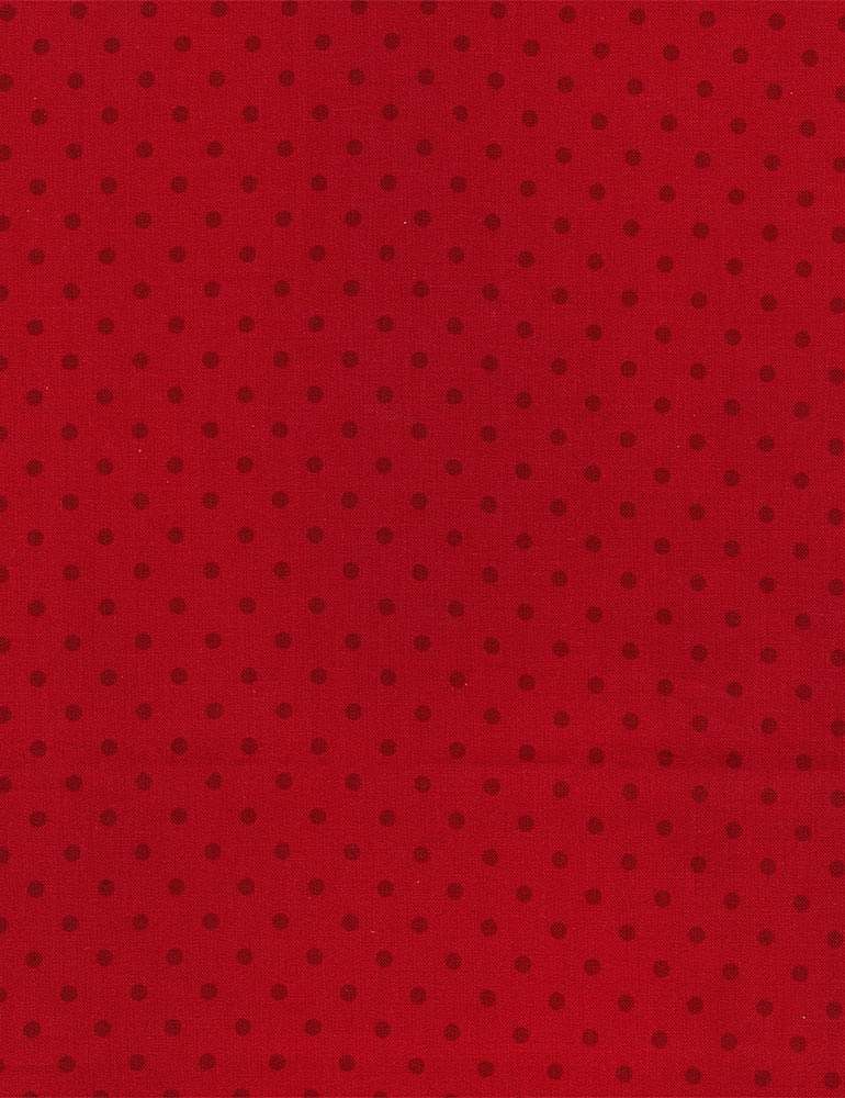 TONE ON TONE DOT-C1820  in RUBY, by Timeless Treasures, sold by the half-yard