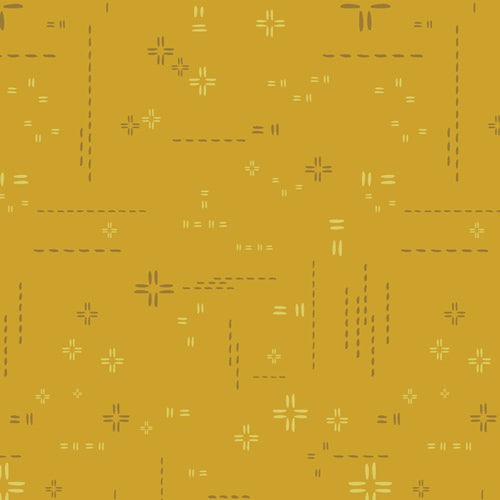 Decostitch in Sunglow DSE-706 for Art Gallery Fabrics, sold by the half yard