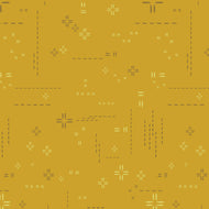 Decostitch in Sunglow DSE-706 for Art Gallery Fabrics, sold by the half yard