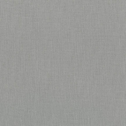 Essex Linen E014 in Smoke #1713 by Robert Kaufman, sold by the half-yard