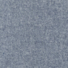 Load image into Gallery viewer, Essex Linen in Indigo E064-1178 by Robert Kaufman, sold by the half-yard
