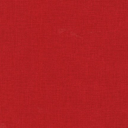 Quilter's Linen in ETJ-9864-3 Red, by Robert Kaufman, sold by the half-yard