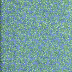 Aboriginal Dot - Ocean, Classics by Kaffe Fassett for the Kaffe Fassett Collective SKU GP71.OCEAN, for Free Spirit Fabrics, sold by the half-yard