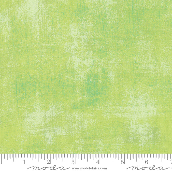 Grunge Basics Key Lime, 52, by Moda Fabrics, sold by the half-yard