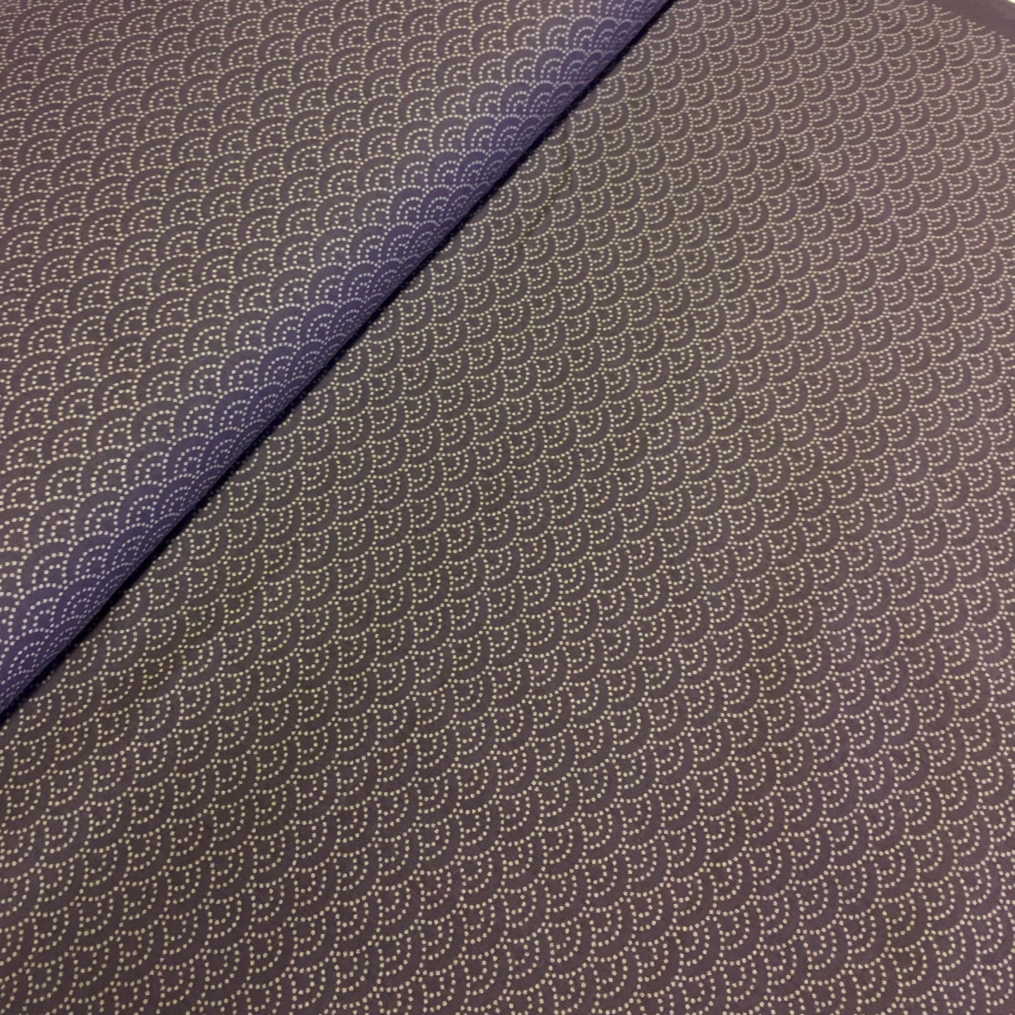 Seigaiha/Waves Purple 88222-3-2, by Sevenberry, sold by the half-yard