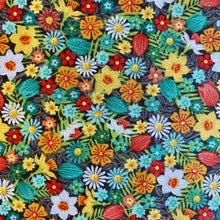 Load image into Gallery viewer, Spring by Makower UK, Multifloral print,  sold by half-yard
