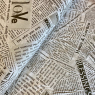 Blessings Newsprint by Carrie Bloomston for Windham Fabrics, 108