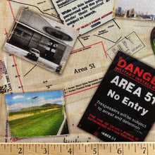Load image into Gallery viewer, Area 51 by Robert Kaufman, sold by the half-yard
