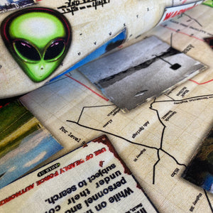 Area 51 by Robert Kaufman, sold by the half-yard