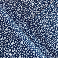 Starlettes/ Glow-in-the-dark by Michael Miller Fabrics, sold by half-yard