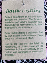 Load image into Gallery viewer, Black, Pink and White Hearts &amp; Swirls Batik by Batik Textiles, sold by the half-yard
