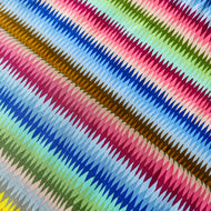 Diamond Stripe in Multi by Kaffe Fassett for Free Spirit Fabrics, sold by the half-yard