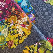 Load image into Gallery viewer, Remix Panel on Charcoal by Alison Glass, sold by the 24” Panel
