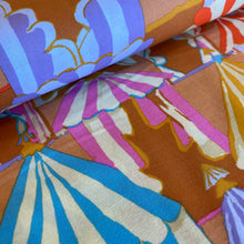 Load image into Gallery viewer, Glamping in Yellow by Kaffe Fassett for Free Spirit Fabrics, sold by the half-yard
