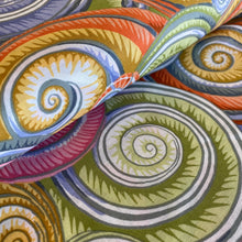 Load image into Gallery viewer, Spiral Shells in Grey by Kaffe Fassett for Free Spirit Fabrics, sold by the half-yard
