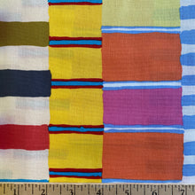 Load image into Gallery viewer, Layered Stripe in Yellow by Kaffe Fassett for Free Spirit Fabrics, sold by the half-yard
