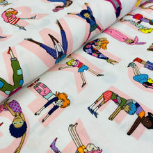 Load image into Gallery viewer, Watch Me ABCs by Alexander Henry Fabrics, sold by the half-yard
