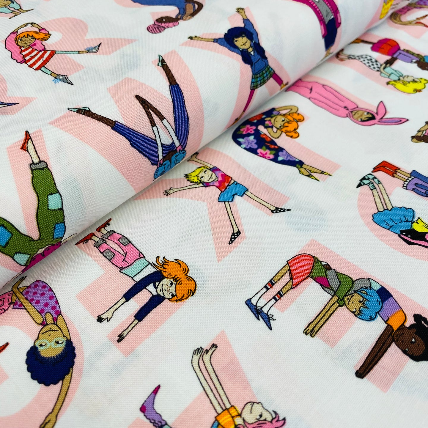 Watch Me ABCs by Alexander Henry Fabrics, sold by the half-yard