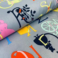 Load image into Gallery viewer, Picture Me ABC by Alexander Henry, sold by the half-yard
