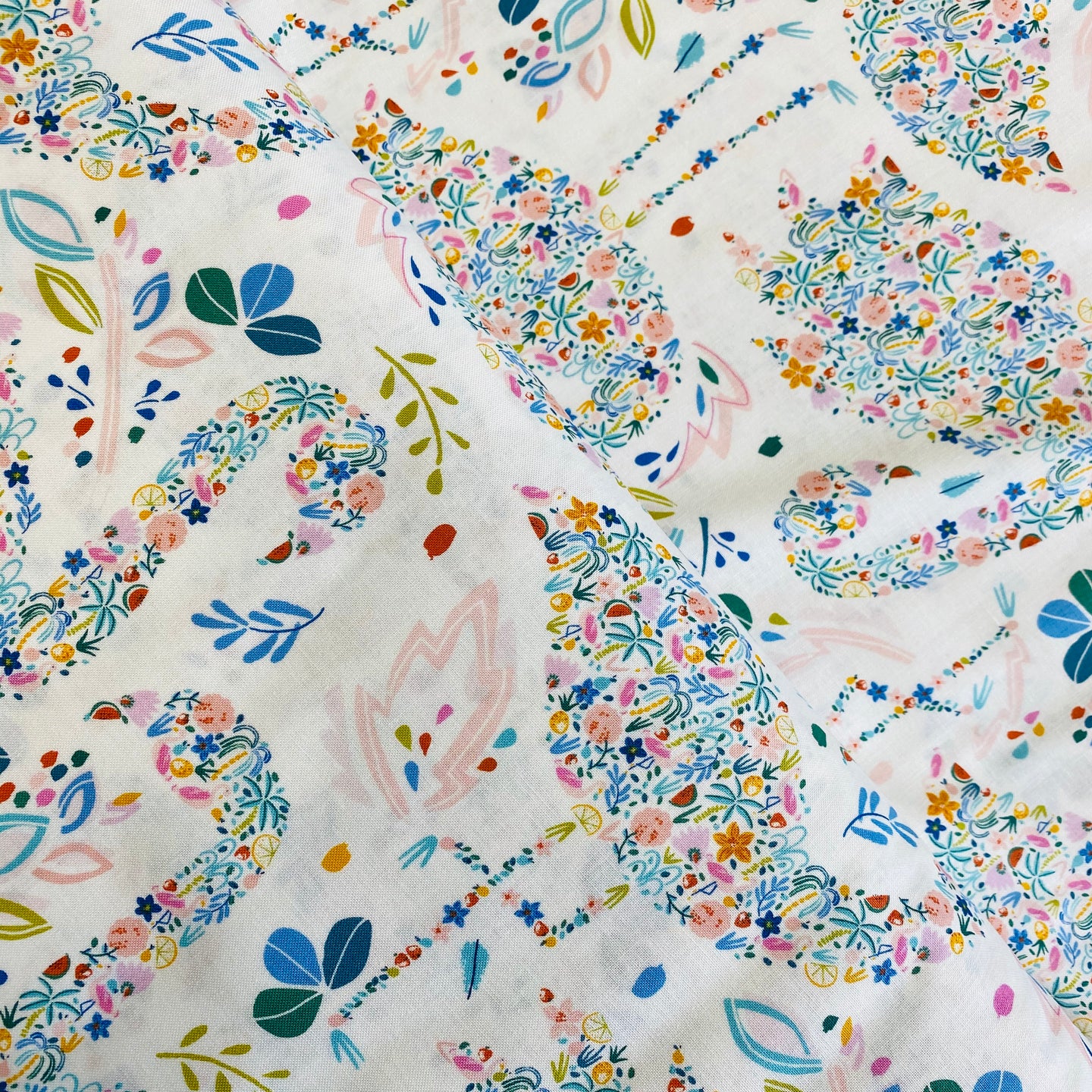 Floral Birds by Dear Stella, sold by the half-yard