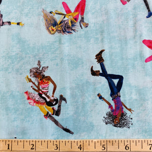 Groovy Girls, for Clothworks, sold by the half-yard