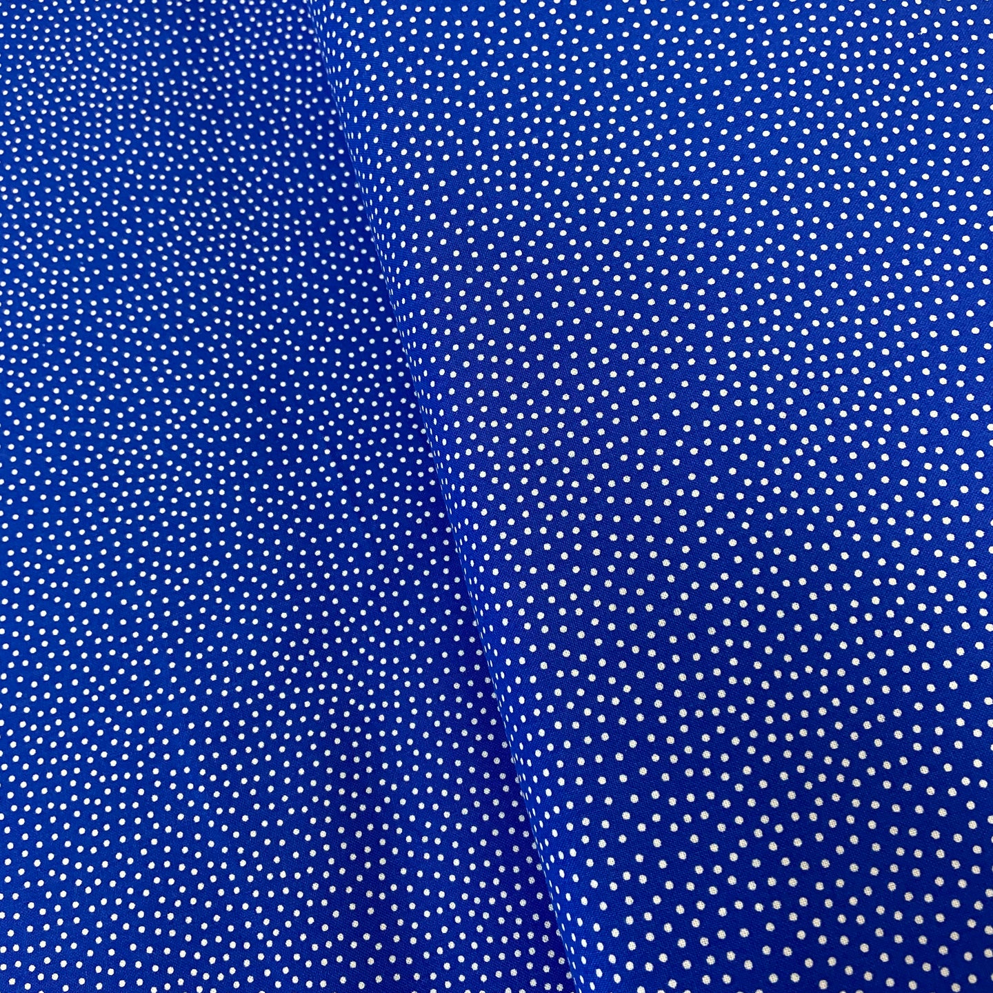 Blue Freckle Dot, A-9436-B1 by Andover, sold by half-yard