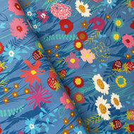 Growing Beautiful in Blue by Crystal Manning  for Moda, sold by half-yard
