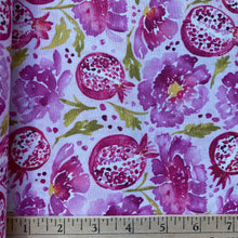 Load image into Gallery viewer, Peonies &amp; Poms in Pink, Artichoke Garden by Corinne Haig for Freespirit Fabrics, sold by the half-yard
