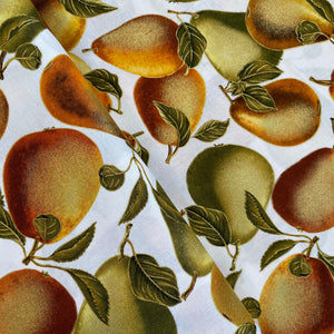 Harvest Pears, by Kanvas Studio, sold by the half-yard