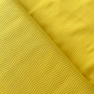 Swizzle Stick in Yellow by Kathy Hall for Andover, sold by the half-yard