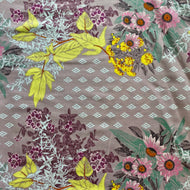 One Mile Radiant Front Walk in Heather by Anna Maria Horner for Freespirit Fabrics, sold by the half-yard