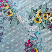 Load image into Gallery viewer, One Mile Radiant Front Walk in Sky by Anna Maria Horner for Freespirit Fabrics, sold by the half-yard
