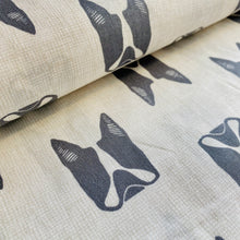 Load image into Gallery viewer, Cats &amp; Dogs in Grey by Sarah Golden for Andover, sold by the half-yard
