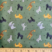 Load image into Gallery viewer, Small Things - World Animals by Lewis &amp; Irene, sold by the half-yard
