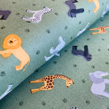 Load image into Gallery viewer, Small Things - World Animals by Lewis &amp; Irene, sold by the half-yard
