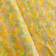 Gleaned in Grellow by Carolyn Friedlander for Robert Kaufman, sold by the half-yard