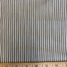 Load image into Gallery viewer, Stripes on Grey, for Felicity Fabrics, sold by the half-yard
