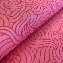 Load image into Gallery viewer, Strands in Dark Raspberry, for Felicity Fabrics, sold by the half-yard
