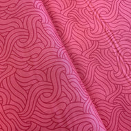 Strands in Dark Raspberry, for Felicity Fabrics, sold by the half-yard