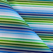 Load image into Gallery viewer, Things That Go Stripes, for Clothworks, sold by the half-yard
